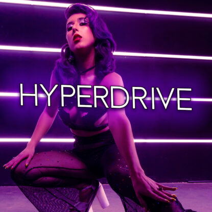 Hyperdrive - Cover Art w:text